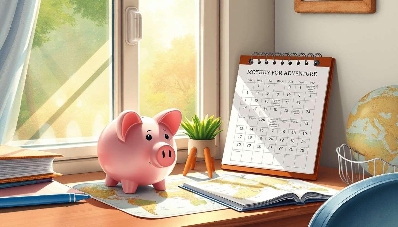Como montar um fundo de viagem e economizar todos os meses