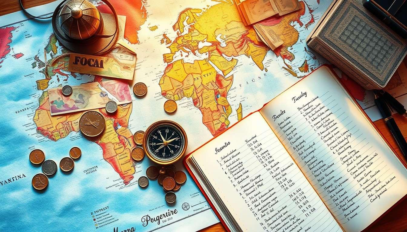 Como definir o orçamento ideal para sua próxima viagem internacional