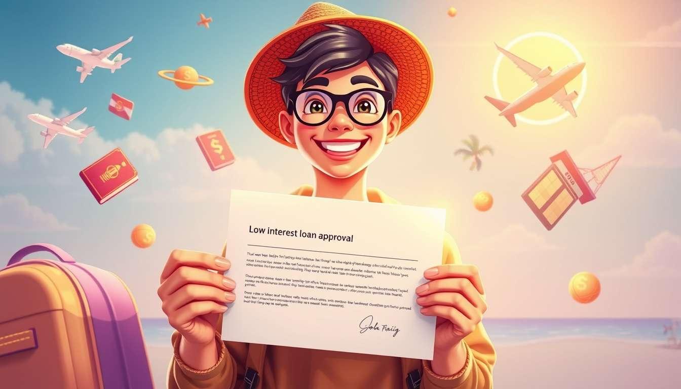 Dicas para conseguir empréstimo com juros baixos para viajar